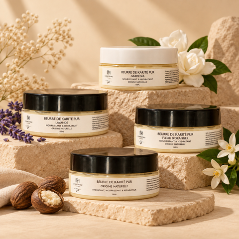 Le Beurre de Karité Pur et Naturel (150g)