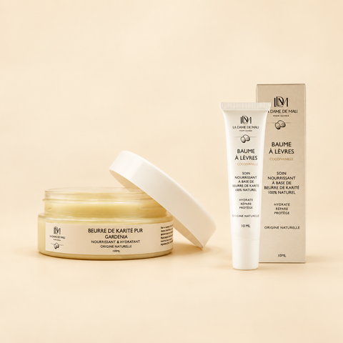 Pack Découverte Karité — Peau & Lèvres