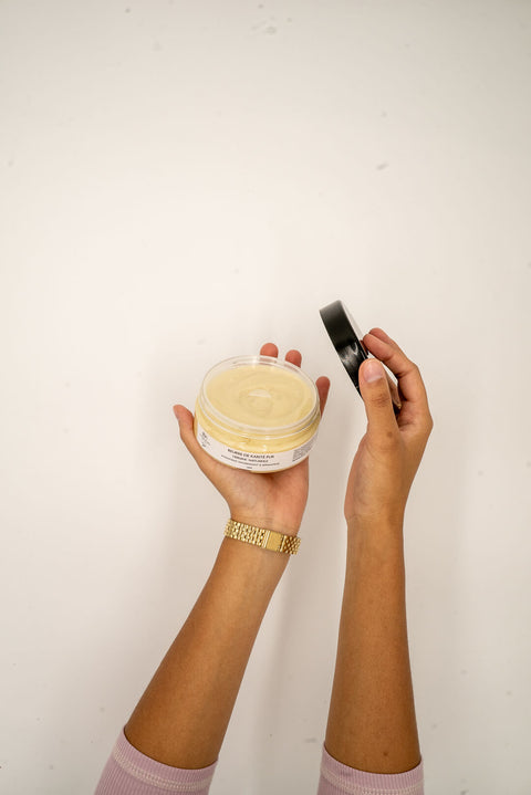 Prélevez une petite noisette